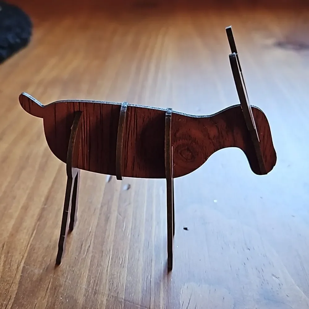 Tier Tray Decor - Moose Puzzle